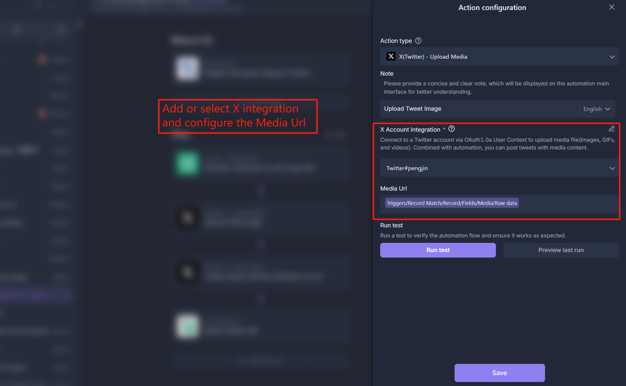 Add Integration
