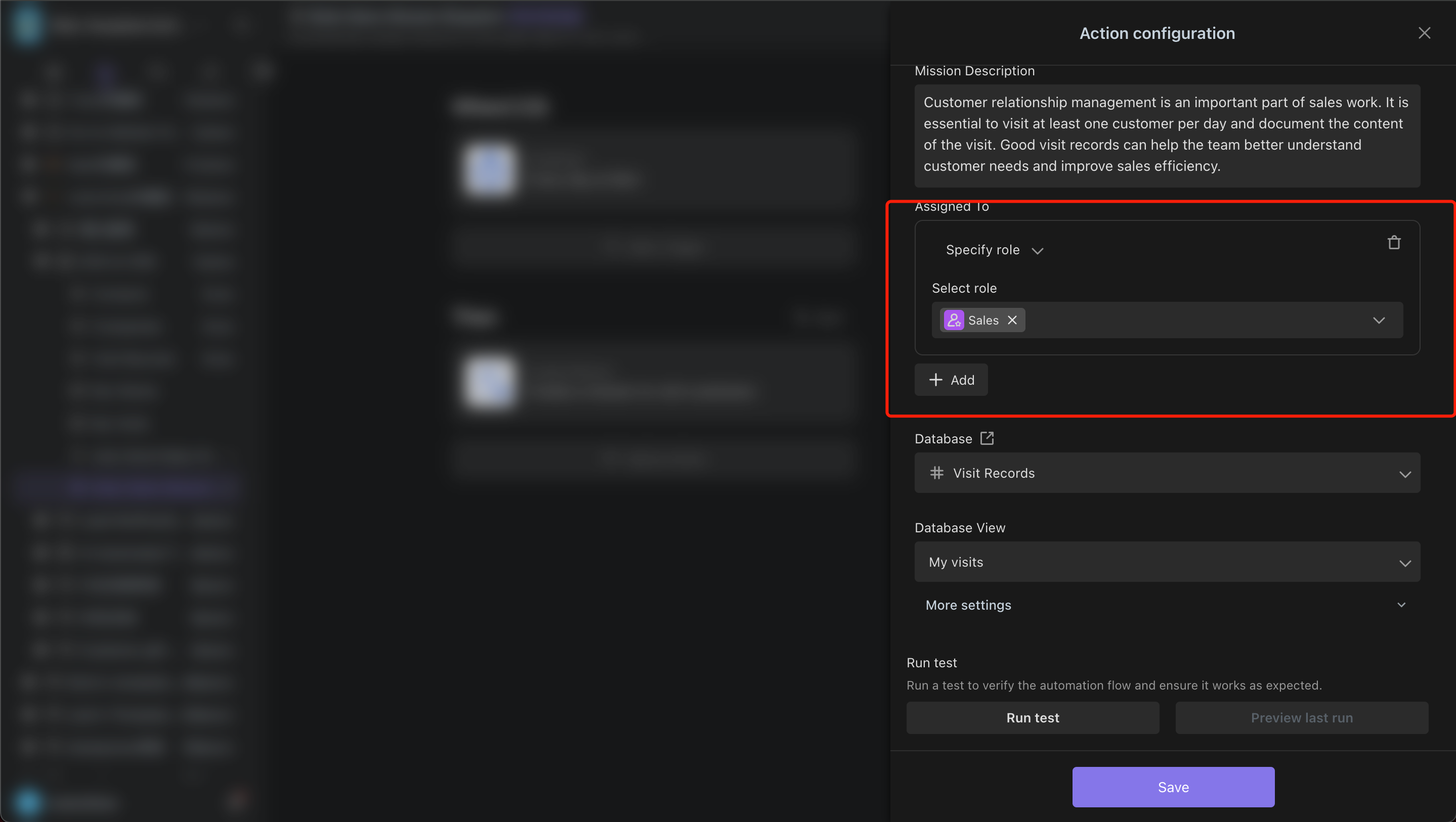 Configure Task Members