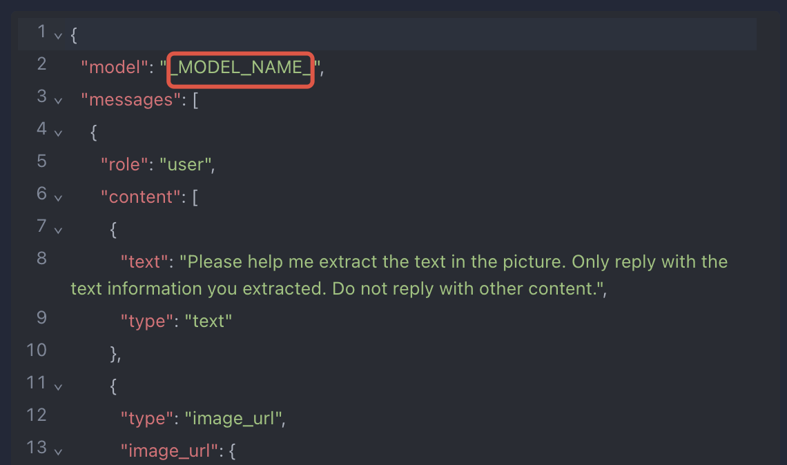 Modify the model